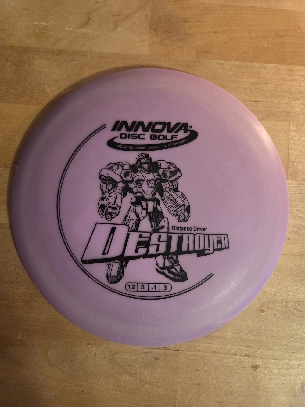 Destroyer Distance Driver Disc — Purple